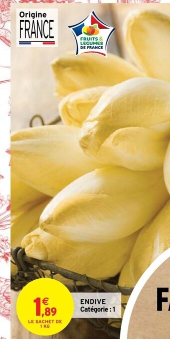 Intermarché Endive offre