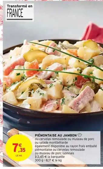 Piémontaise au Jambon