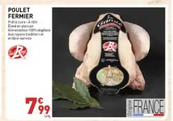 Grand Frais Poulet fermier offre
