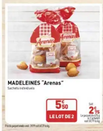 Grand Frais Madeleines offre