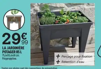 Centrakor La Jardinière Potager 85 L offre