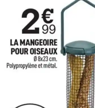 Centrakor La Mangeoire Pour Oiseaux offre