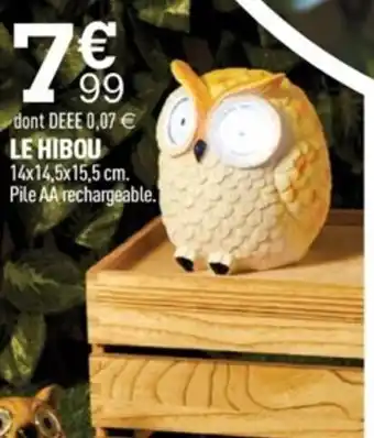 Centrakor Le Hibou offre