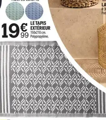 Centrakor Le Tapis Extérieur offre