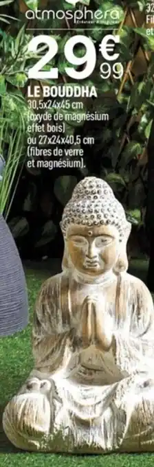 Centrakor Le Bouddha offre