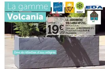 Centrakor La Jardinière Volcania Up 25L offre