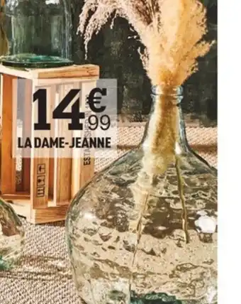 Centrakor La Dame-Jeanne offre