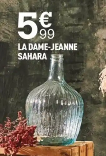 Centrakor La Dame-Jeanne Sahara offre