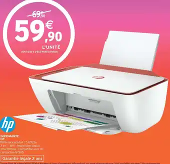 Intermarché Imprimante HP offre