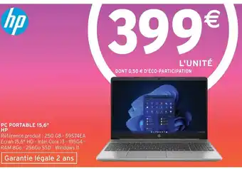 PC Portable 15.6" HP