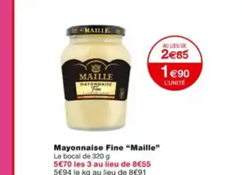 Monoprix Mayonnaise Fine "Maille" offre