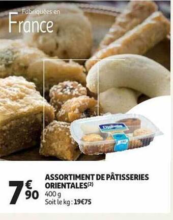 Auchan Assortiment de pâtisseries orientales offre