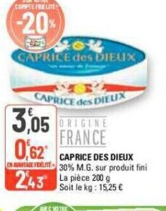 Caprice des dieux