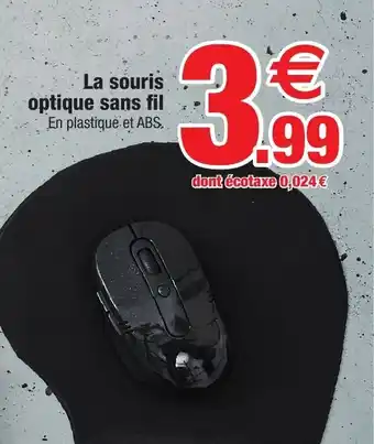 Bazarland La souris optique sans fil offre