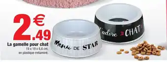 Bazarland La gamelle pour chat offre