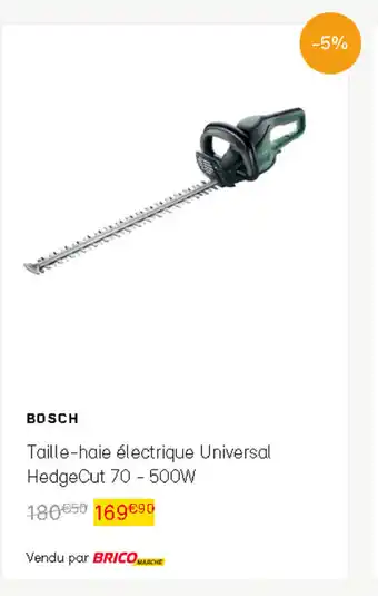 Taille-haie électrique universal hedgecut 70 - 500W
