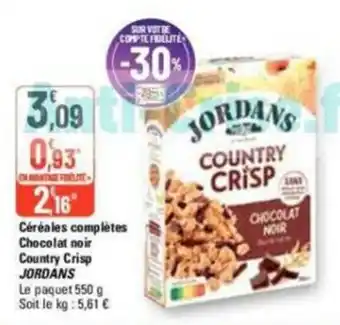 G20 Céréales completes chocolat noit country crisp jordans offre