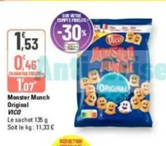 G20 Monster munch original vico offre