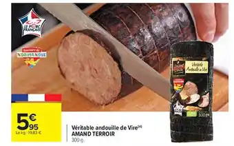 Véritable andouille de vire amand terroir