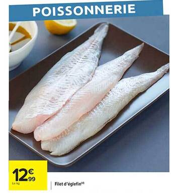 Carrefour Filet d'églefin offre
