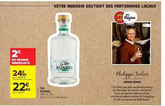Carrefour Gin busnel offre