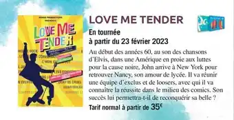 Love me tender
