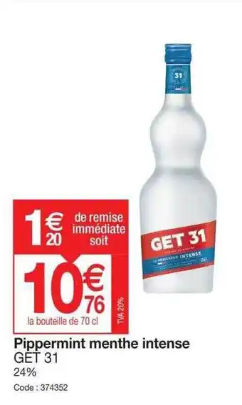 Pippermint menthe intense get 31