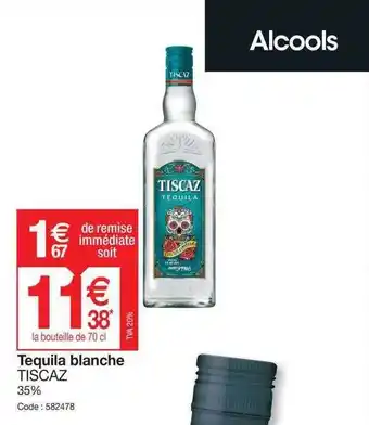Tequila blanche tiscaz