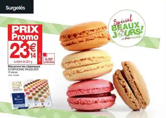 Macarons les classiques symphonie pasquier