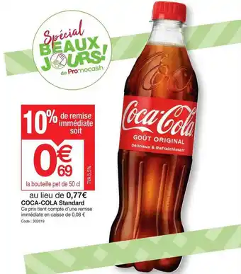 Coca-cola standard
