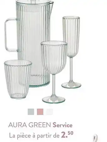 Service aura green