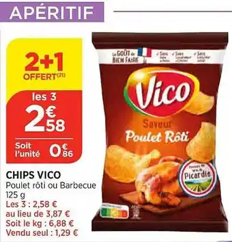 Maximarché Chips vico offre