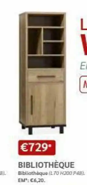 Meubles Crack Bibliothèque offre