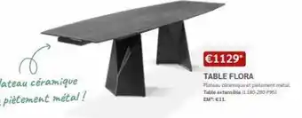 Meubles Crack Table flora offre