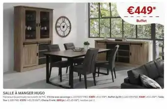 Meubles Crack Salle à manger hugo offre