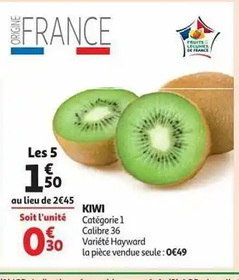 Auchan Kiwi offre