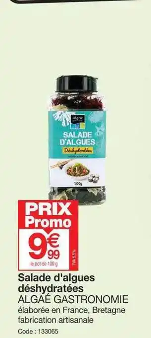 Promocash Salade d'algues déshydratées algaé gastronomie offre