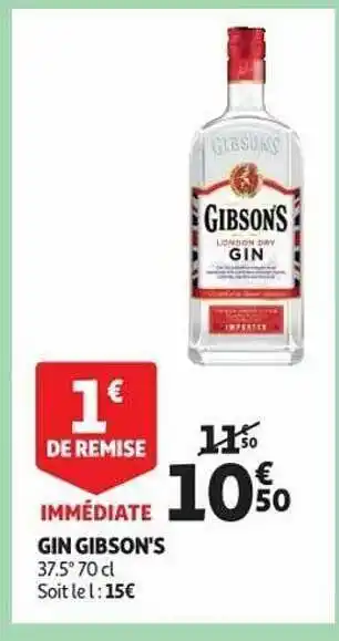 Auchan Gin bigson's offre