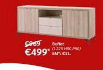 Meubles Crack Buffet offre