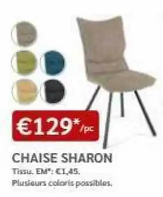 Meubles Crack Chaise sharon offre