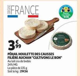 Auchan Pérail houlette des causses filière auchan offre