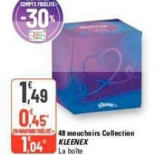 G20 48 mouchoirs collection kleenex offre