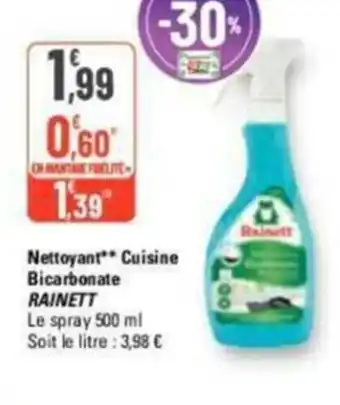 G20 Nettoyant cuisine bicarbonate rainett offre