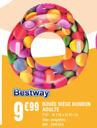 La Foir'Fouille Bouée siège bonbon adulte offre