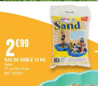La Foir'Fouille Sac de sable 15 kg offre