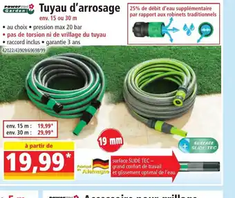 Norma Tuyau d'arrosage offre