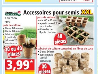 Norma Accessoires pour semis offre