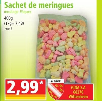 Norma Sachet de meringues offre