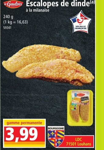 Norma Escalopes de dinde offre