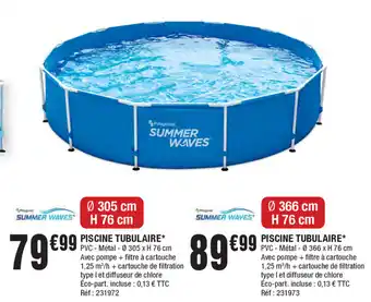 Piscine tubulaire